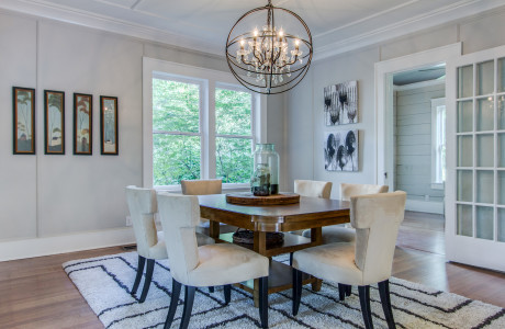 Staged Formal Dining Room